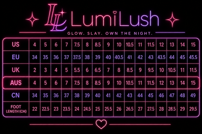 LumiLush Neon Led Boots